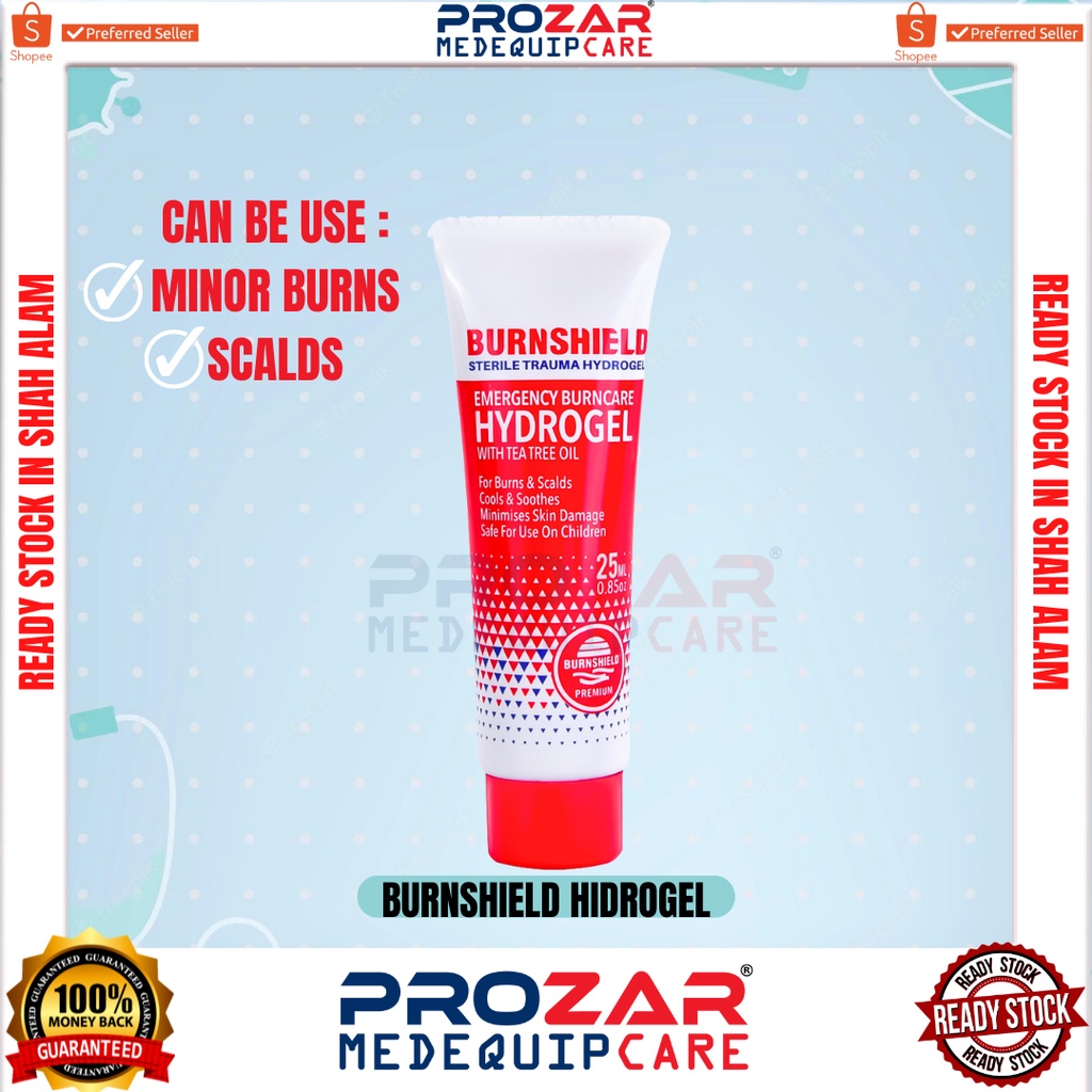 BURNSHIELD HYDROGEL (25ml) | Shopee Singapore
