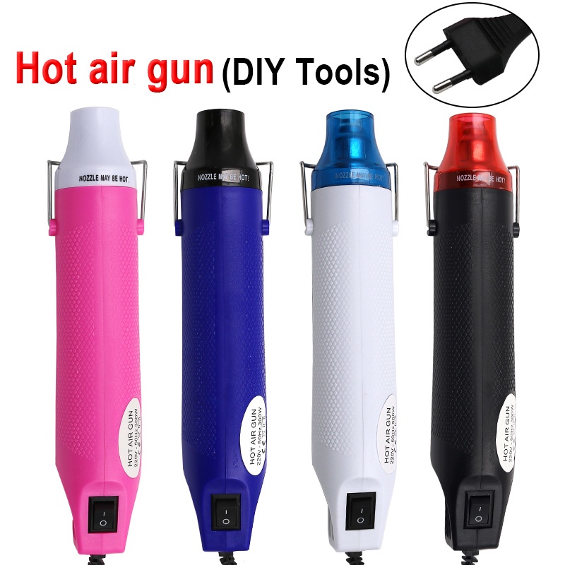 Mini Hot Air Gun Thermostat DIY Using Electric Power Tool Soft Pottery ...