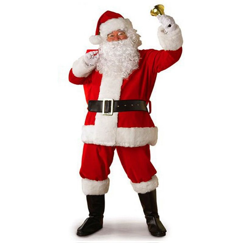 Cheap santa hot sale claus suit