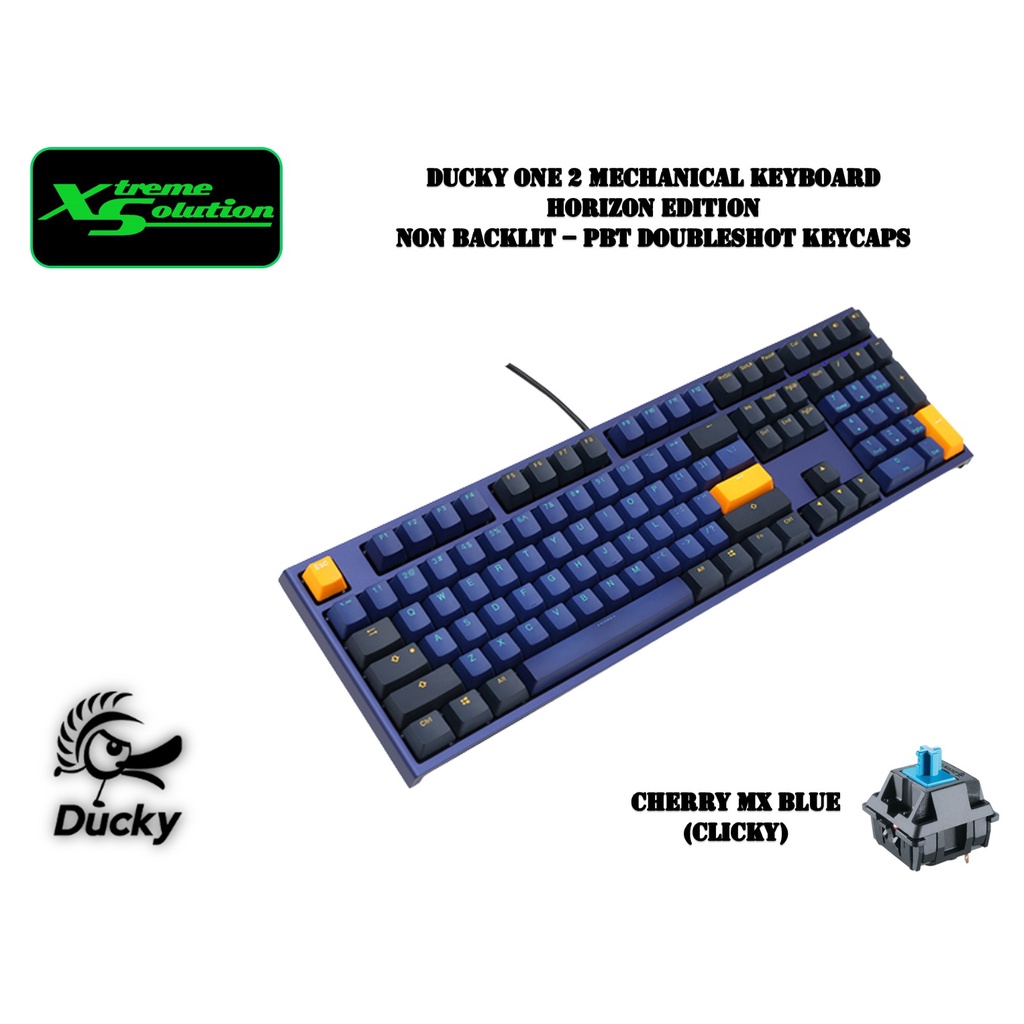 Ducky One 2 Horizon Edition 108 Keys Mechanical Keyboard Non