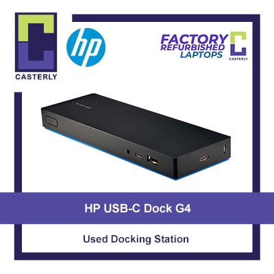 Dock HP G4 L13899-001 Dock Usb C Base De Acoplamiento HP USB-C Dock G4 - Usada, Con HDMI, DP, LAN Y Fuente De Alimentación Para Portátiles Docking Station Usb C Docking Station