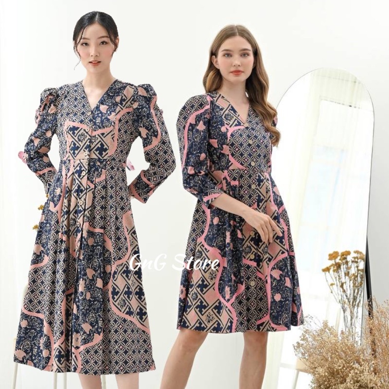 Batik long clearance dress modern