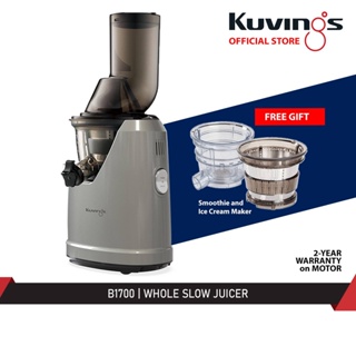 Kuvings REVO830 Wide Feed Slow Juicer in Silver