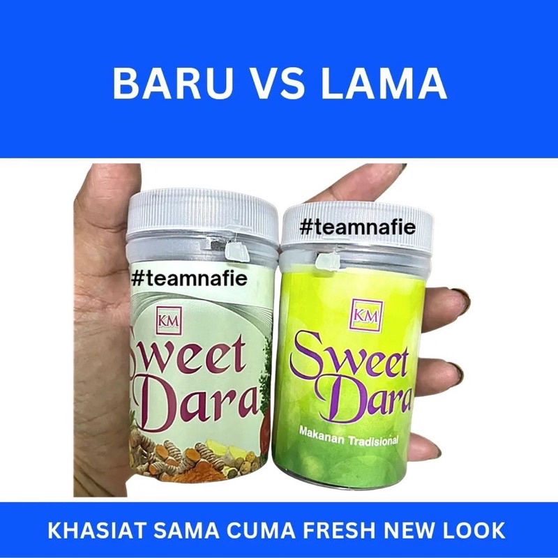 * Original & Cheapest *New Sweet Dara KM & Jebat Kak KM ~ New Sweet Dara with QR & Formula