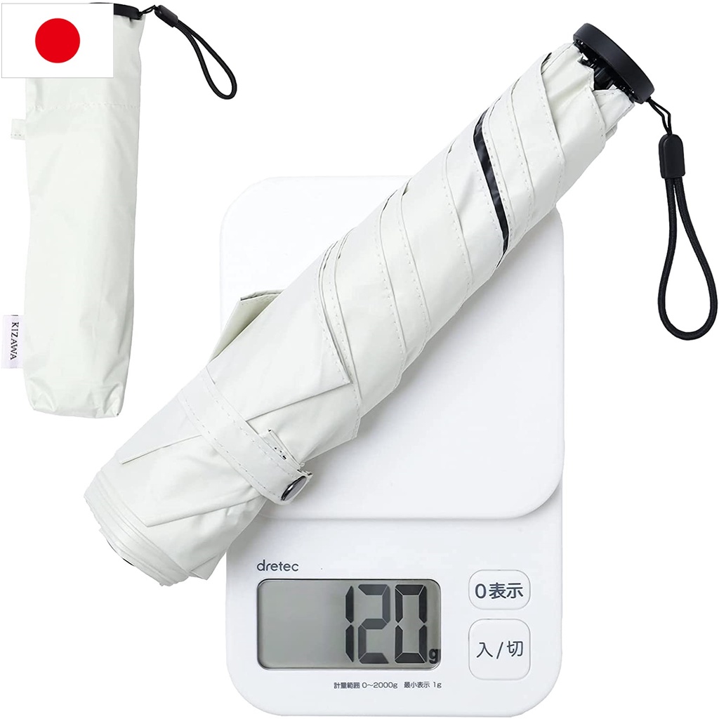 [Direct from Japan] KIZAWA Ultra Lightweight Parasol, UV Cut 100 ...