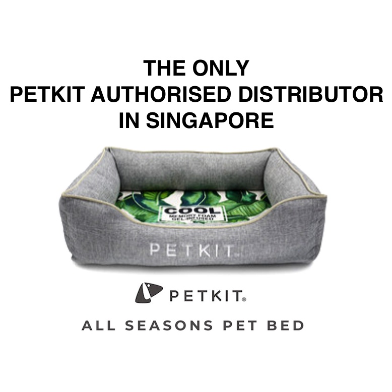 Same Day Delivery PETKIT All Seasons Memory Foam Cat Bed Dog Bed Puppy Pet Authorised PETKIT Dealer in Singapore