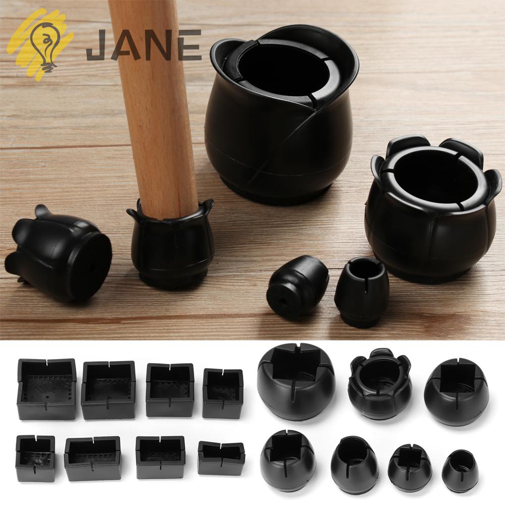 JANE 4Pcs Table Furniture Feet Socks Silicone Pads Chair Leg Caps New ...