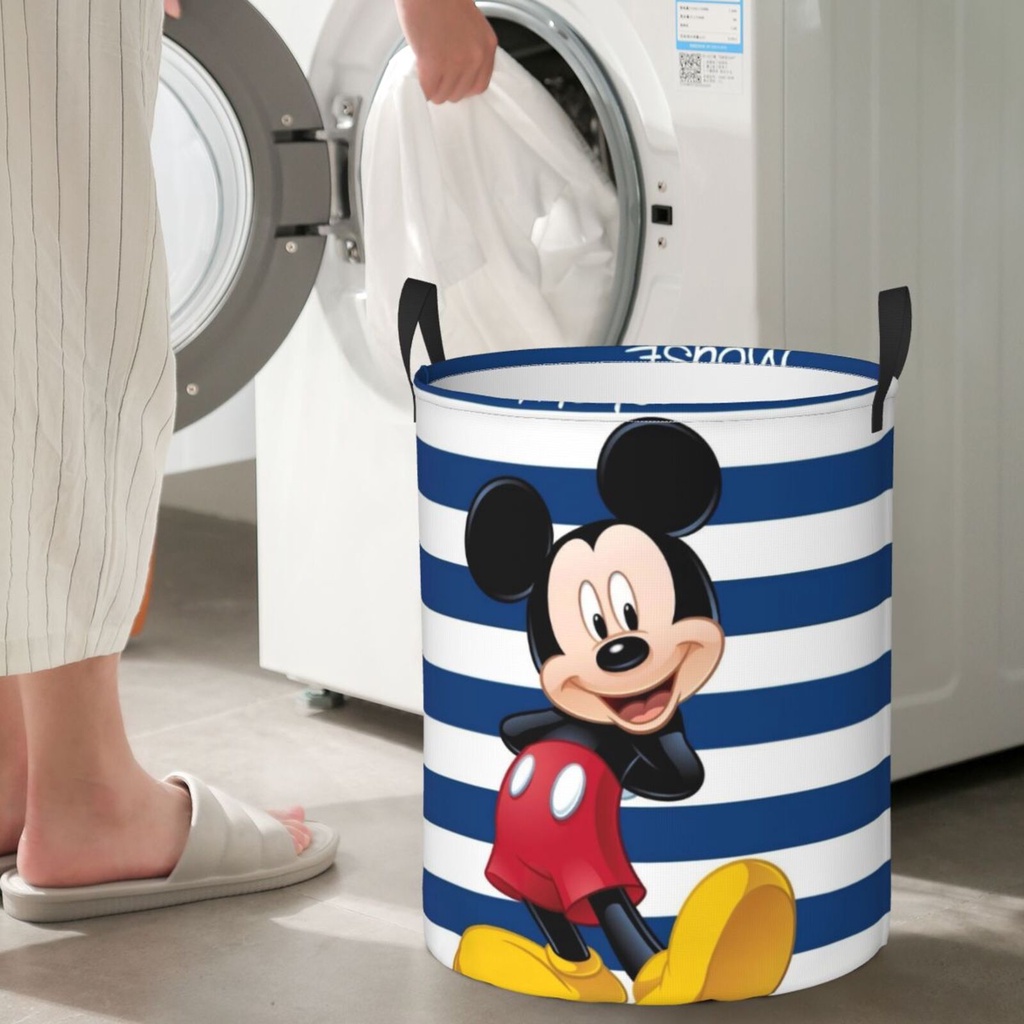 Mickeys Mouse 20/16.5-Inches Freestanding Laundry Basket ,Waterproof ...