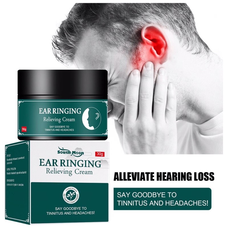 EAR RINGING RELIEVING CREAM Rawatan telinga pelega sakit telinga ...