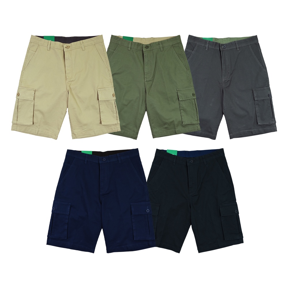 Crocodile Men's Cotton Spandex Cargo Bermuda Shopee Singapore