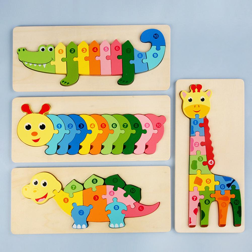 [SG SELLER] Early Learning Montessori Numbering Wooden Puzzle for ...