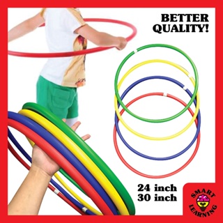 Crazy Sports Plastic Hula Hoop, Exercise Ring for Fitness with 30 inch  Diameter for Boys, Girls, Kids and Adults (Multicolor)