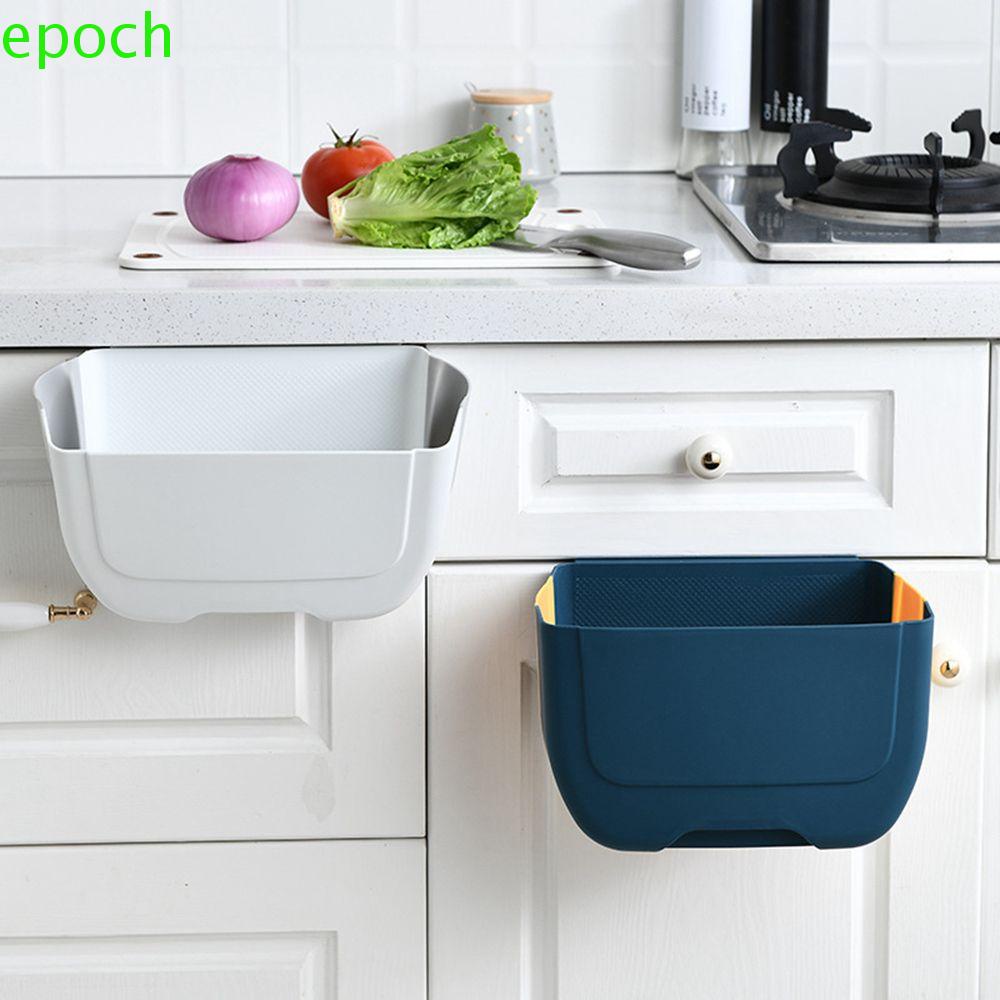 EPOCH Trash Can Collapsible Under Sink Compost Bin Hanging Dustbin