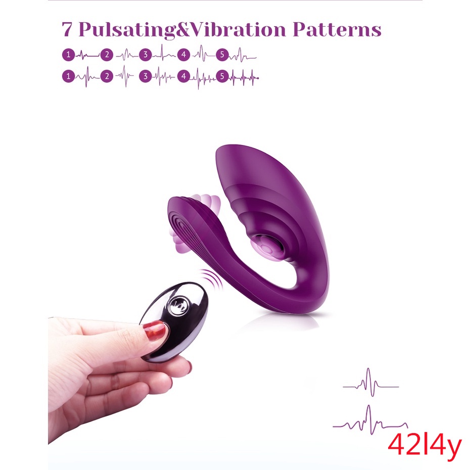 Tracy's Dog Wireless Partner Couple Vibrator For Clitoral & G-Spot