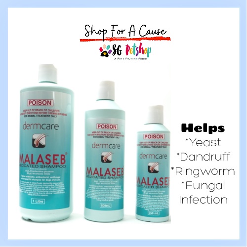 Malaseb Medicated Shampoo 250ml/500ml/1litre Shopee Singapore