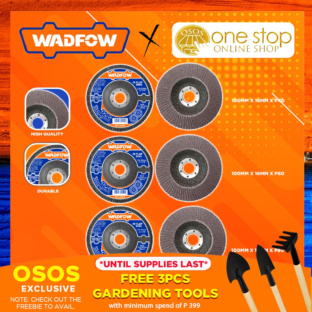 WADFOW Tools Flap Sanding Disc Sand Disc for Paint Removal, Deburr