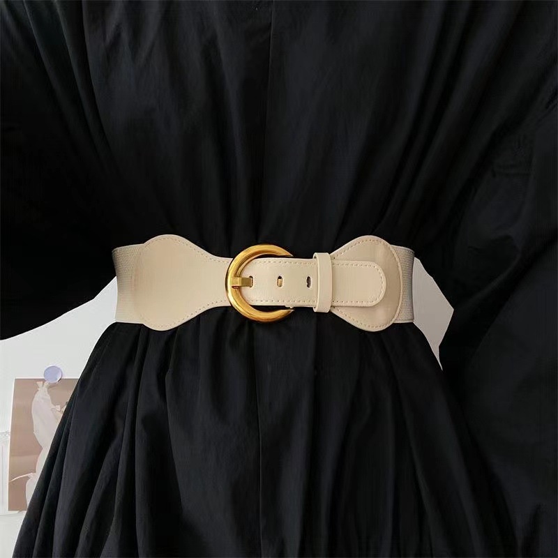 Elasticated shop gold belt