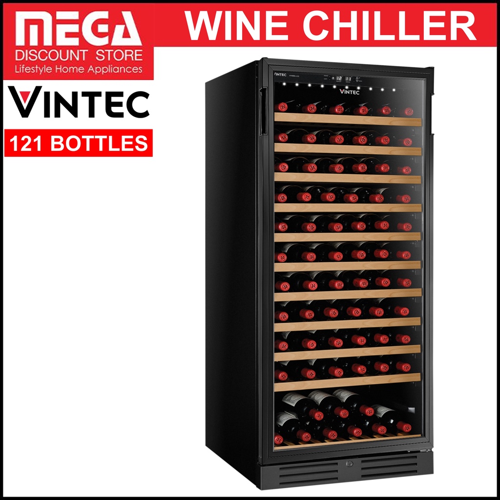 VINTEC VWS121SCAX 121 BOTTLES WINE CHILLER Shopee Singapore