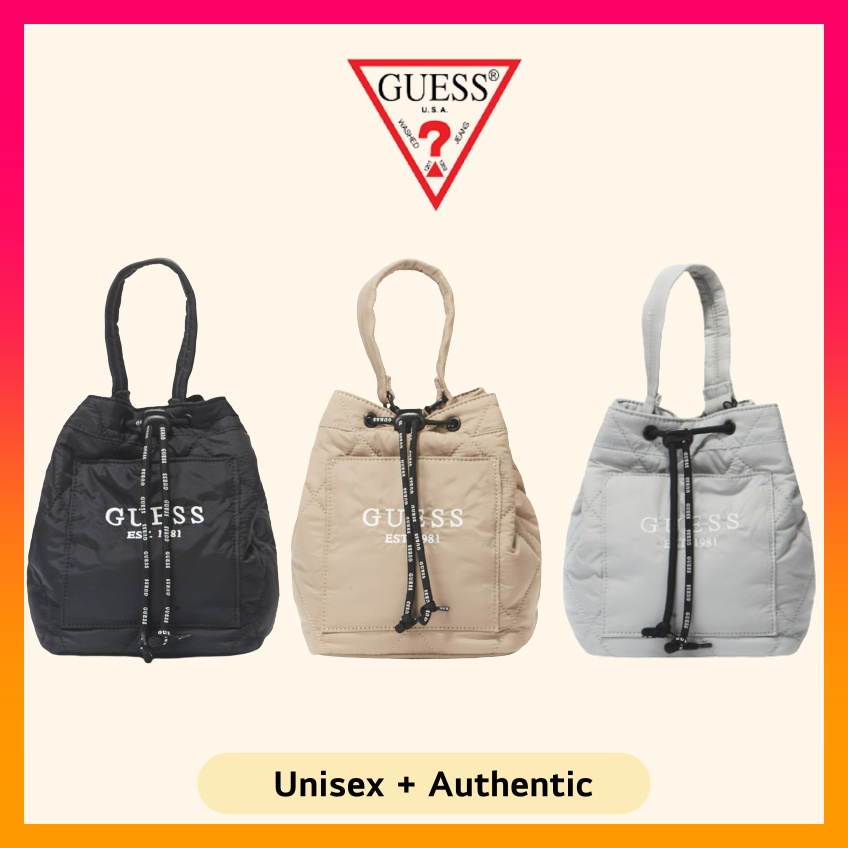 Guess drawstring online bag