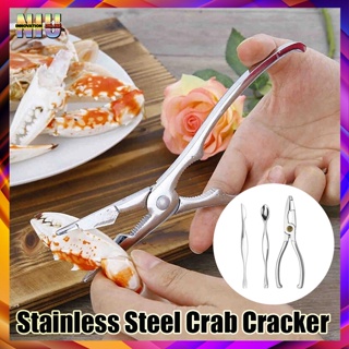 Crab Tongs Tool, 3 Pieces Seafood Tools, Metal Nutcracker Nuts