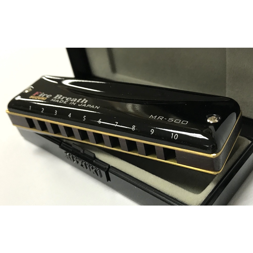 Harmonica Suzuki Fire Breath MR-500. Made in Japan | Shopee Singapore