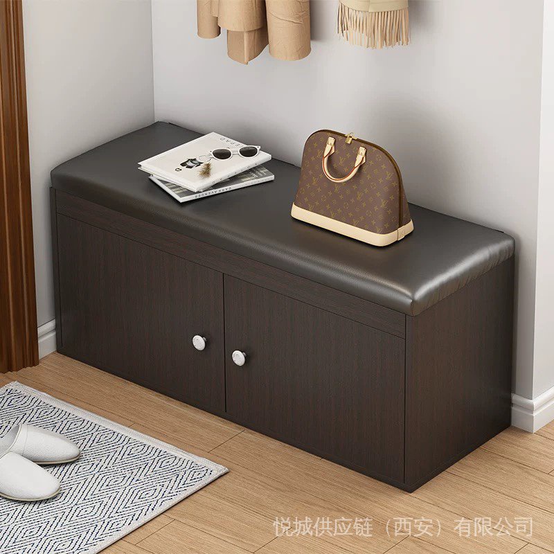 DAXINSI Shoe Cabinet With Seat Shoe Rack Cabinet Shoe Rack Bench