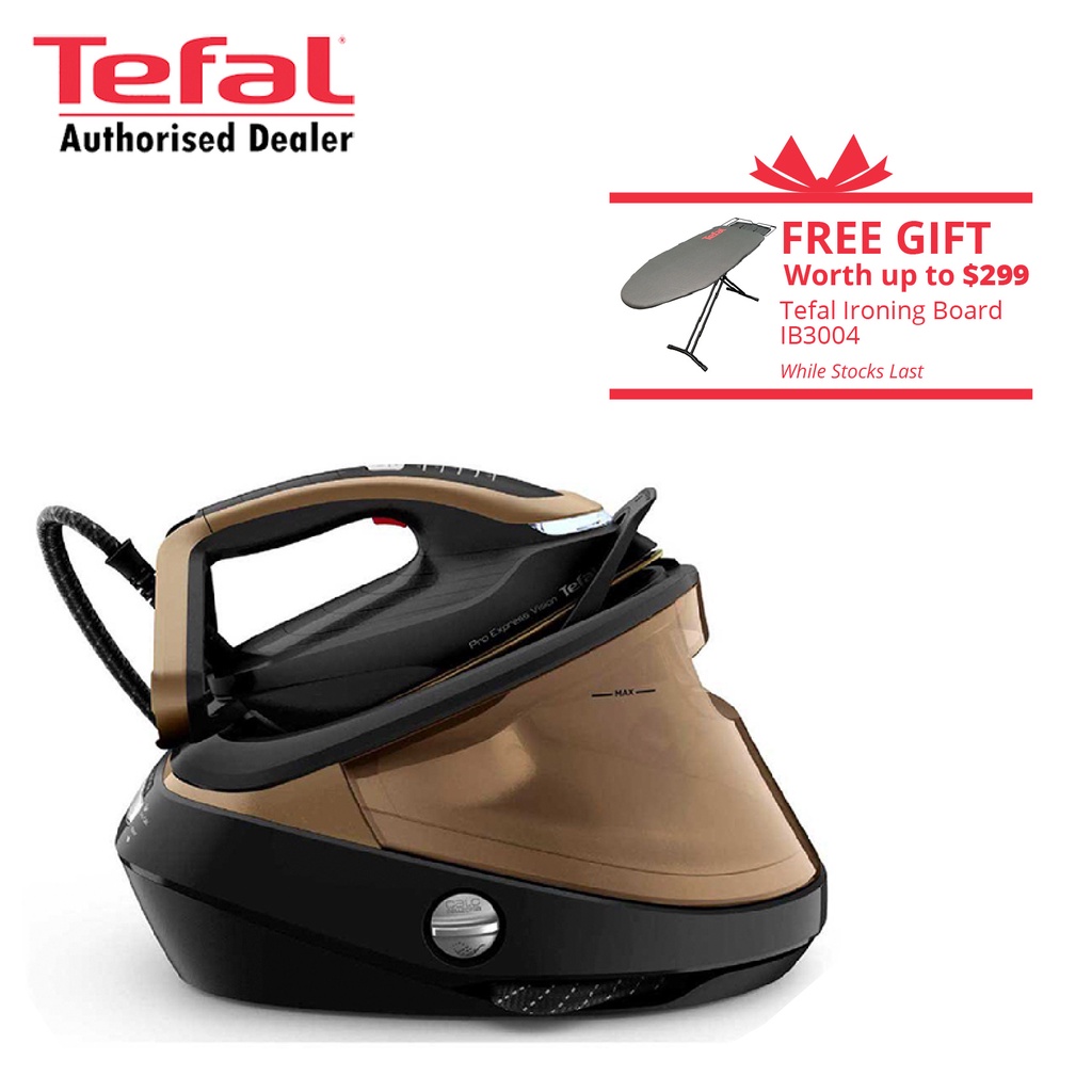 Tefal 3000W Pro Express Vision Steam Iron GV9820 (with FREE Ironing
