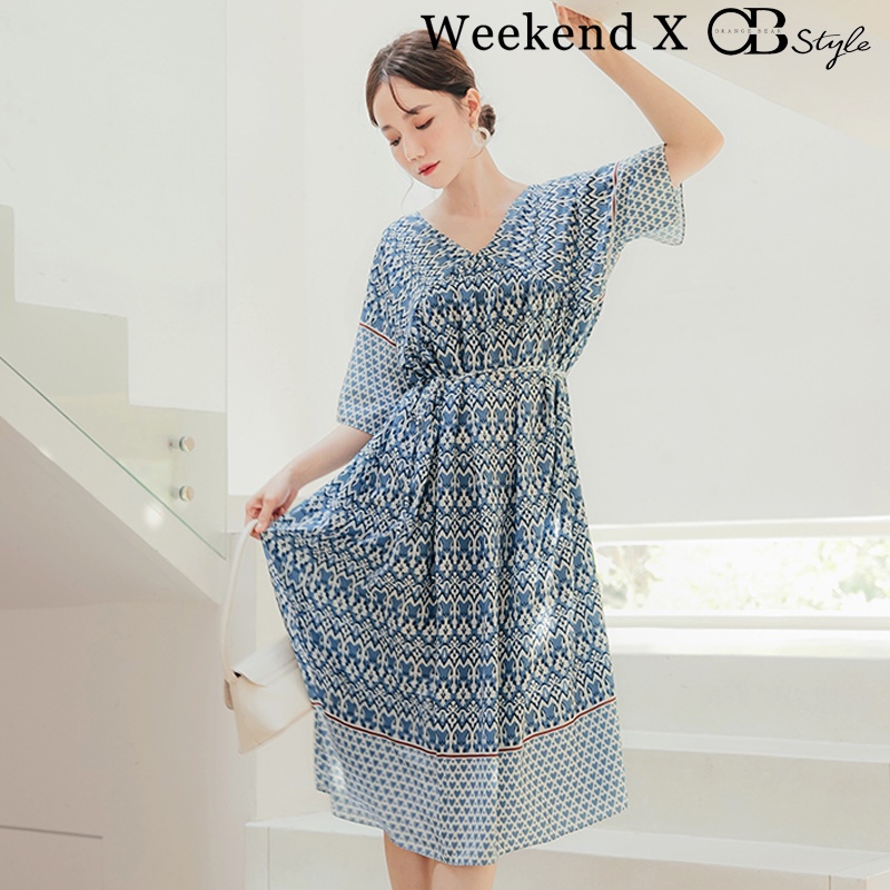 SG LOCAL WEEKEND X OB DESIGN Casual Resort Women Clothes Short Sleeve ...