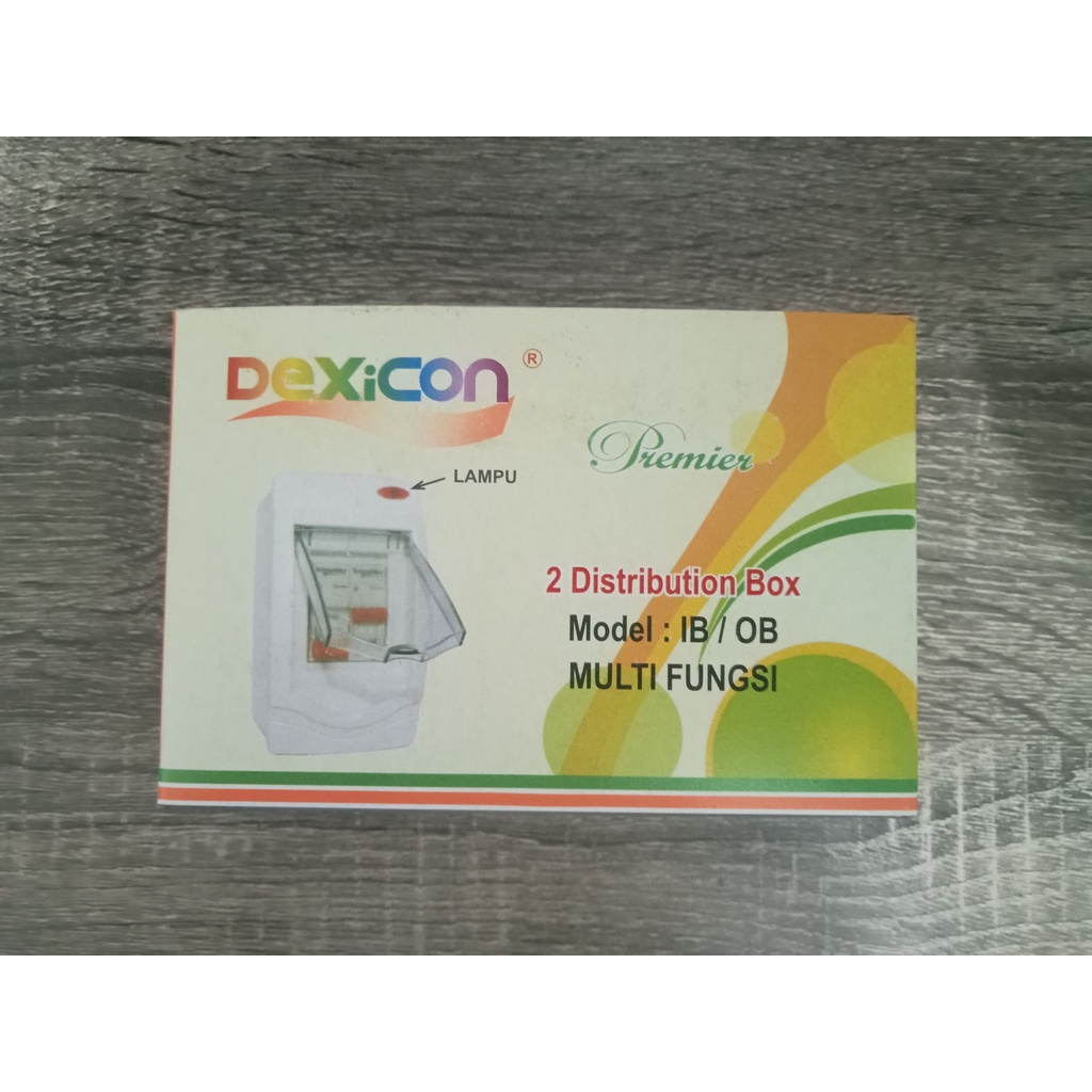 IB/OB MCB BOX + DEXICON INDICATOR LIGHT | 2 DISTRIBUTION BOX | Shopee ...