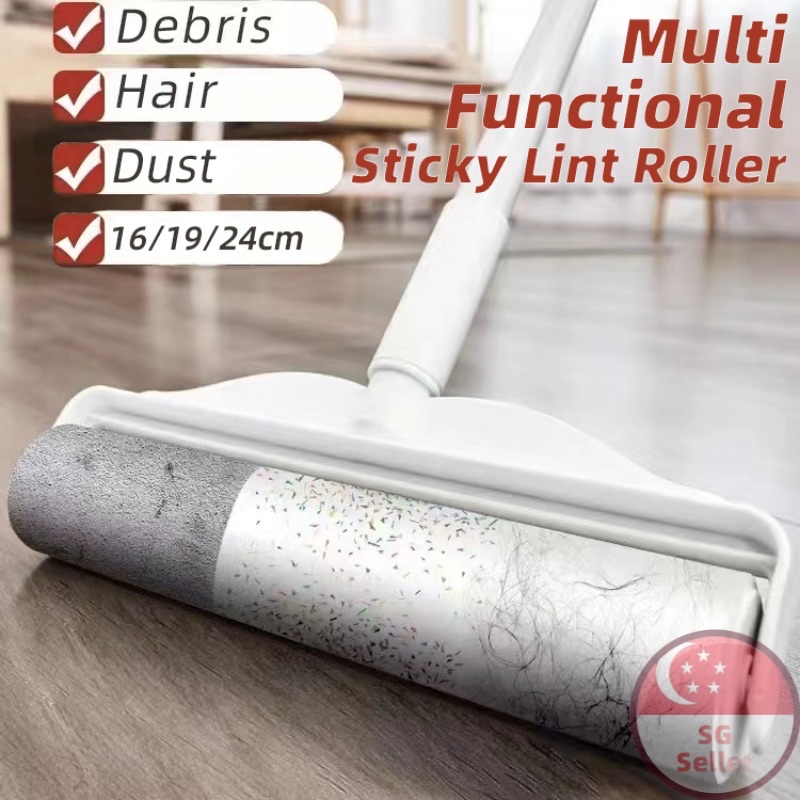 🇸🇬SG Local Stock🇸🇬Lint Roller Floor Carpet Rug Mop Cleaner Remove Hair ...