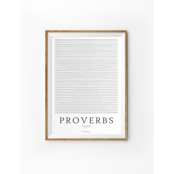 Book of Proverbs {ArtPrint Poster Collection} | Shopee Singapore