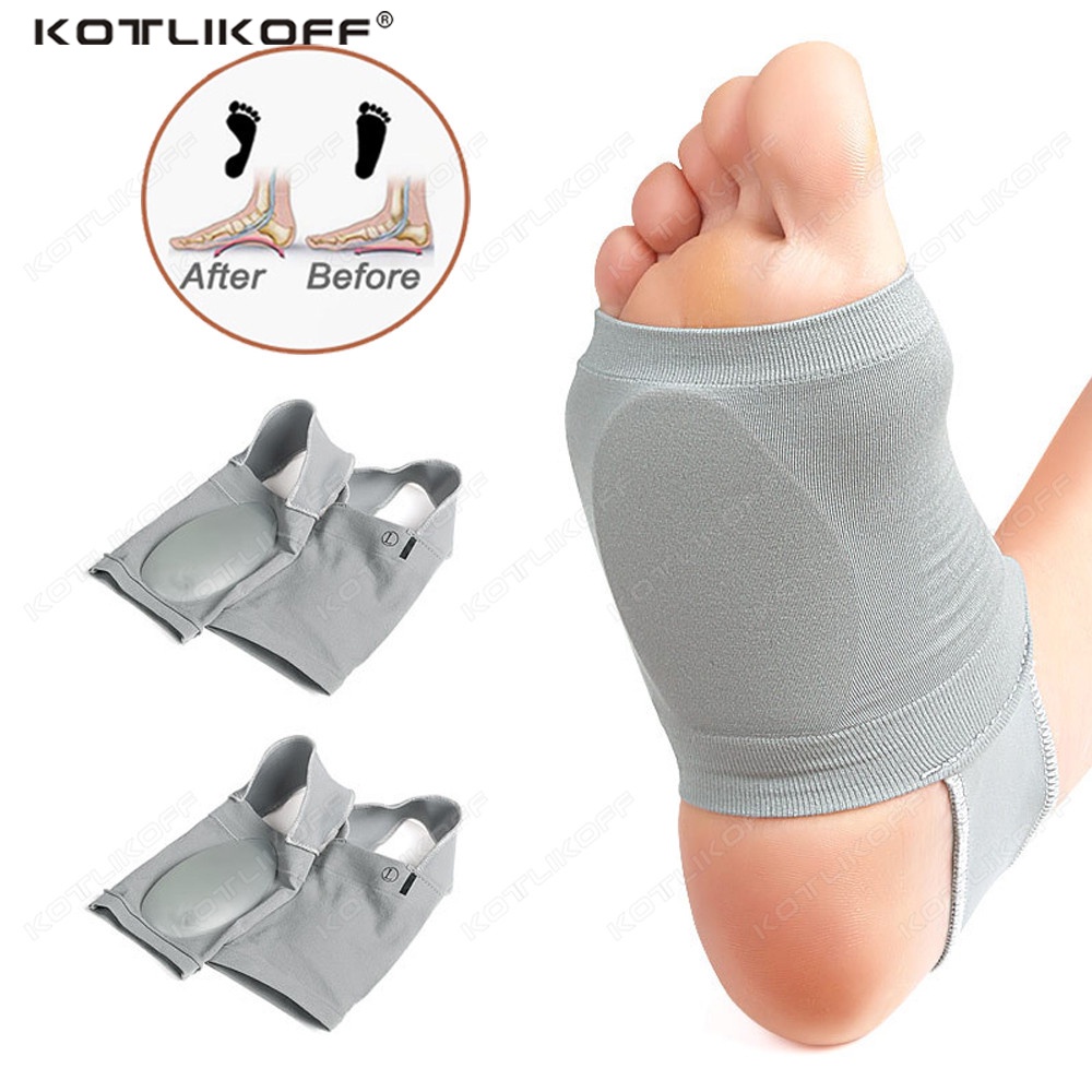 Orthotic Insoles Arch Support Sleeves Plantar Fasciitis Heel Spurs Foot Care Flat Feet Relieve