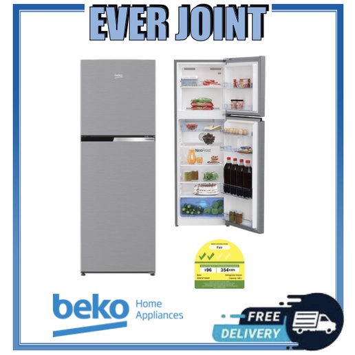 BEKO RDNT271I50VP 2 DR FRIDGE (GROSS 270L) 2 TICKS + free disposal