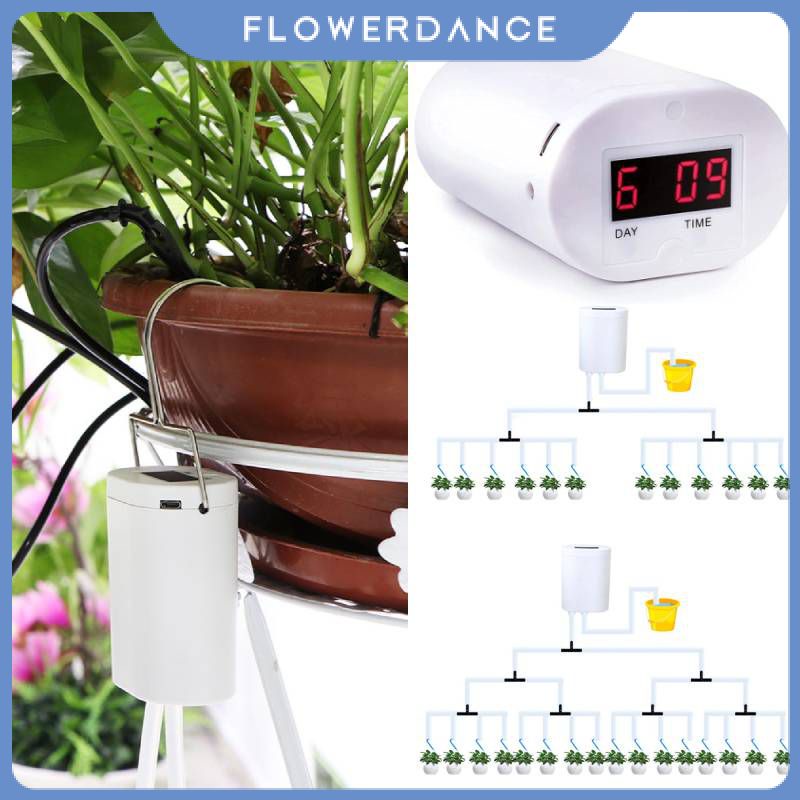 Flower Pot Automatic Watering System Indoor Plant Self Drip Irrigation