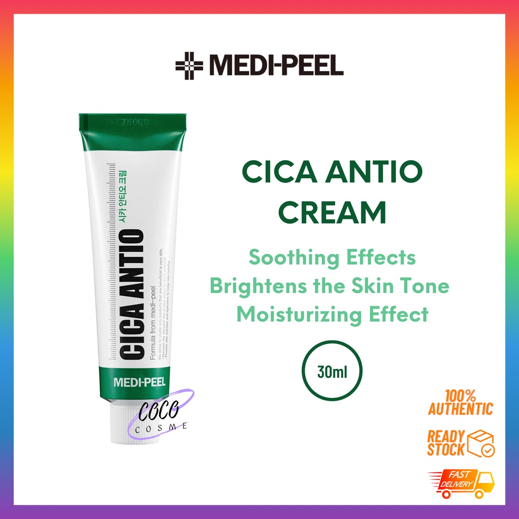 MEDI-PEEL (MEDIPEEL) Cica Antio Cream 30ml | Shopee Singapore