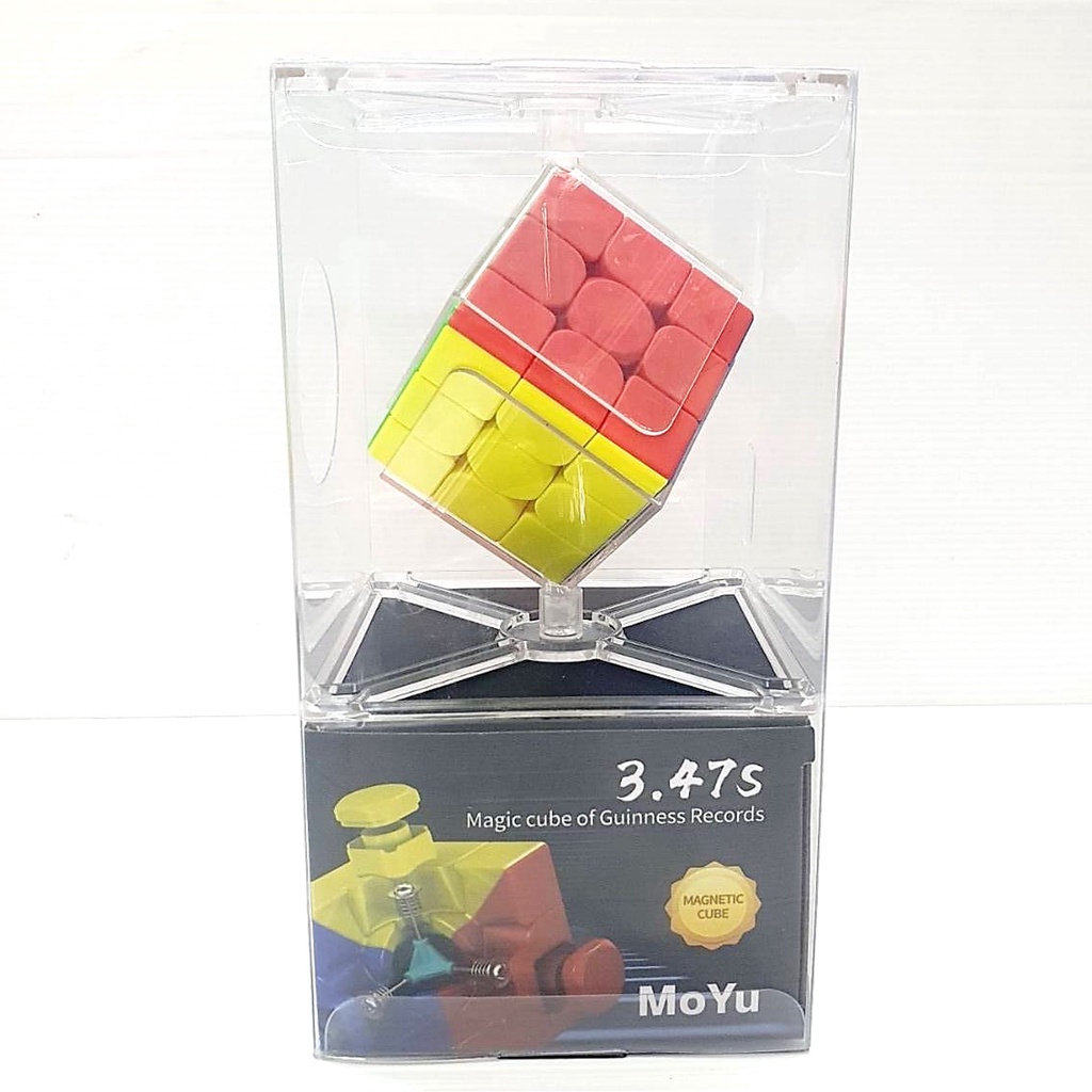 MoYu 3.47s Magic Cube Of gunness Records Magnetic Speed Puzzle Toys ...