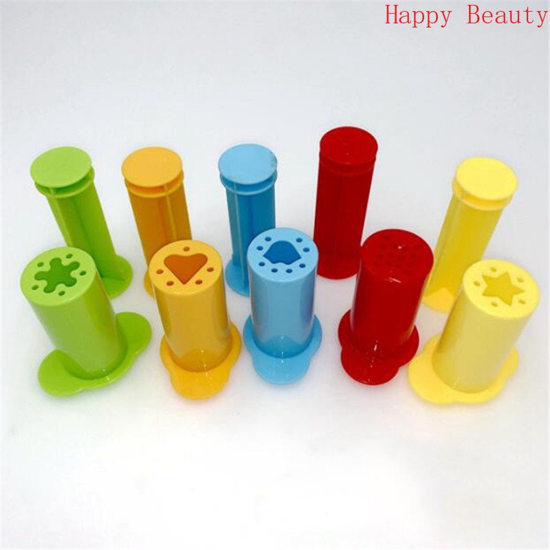 (Happy Candy)3D Plastic Color Play Dough Model Tools Toy Playdough Set ...