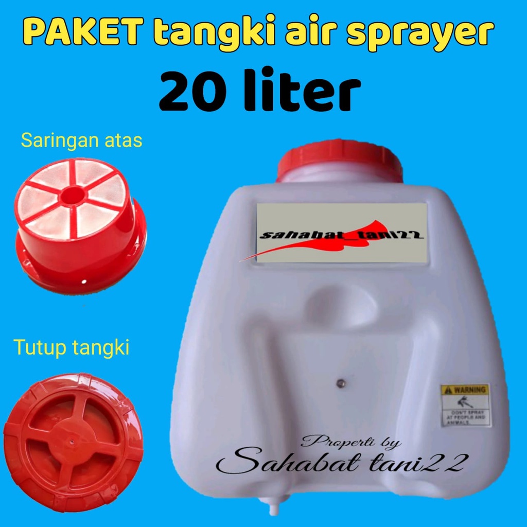 Water Tank sprayer TU26 sprayer Tube TU26/3WZ4 20 LITER (Water Tank