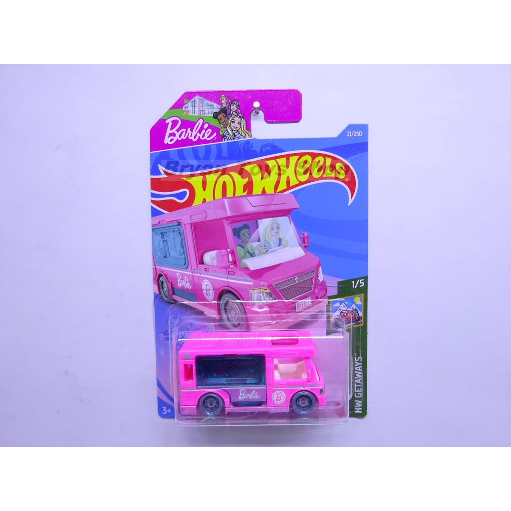 Barbie dream camper hot wheels clearance
