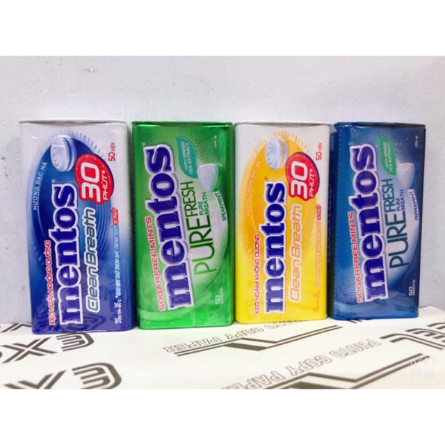 Buy Mentos Chewing Gum Pure Fresh Strawberry 20g x Pack of 15 Online