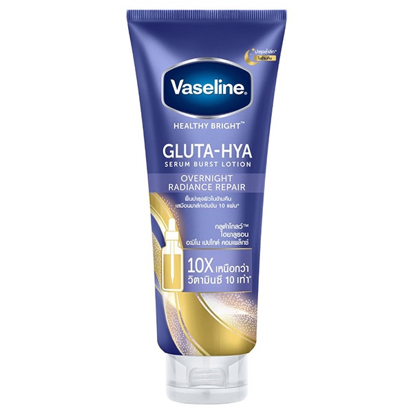 Vaseline Skin Cream 300ml Glutathione Hya Burst Over Night Radiance