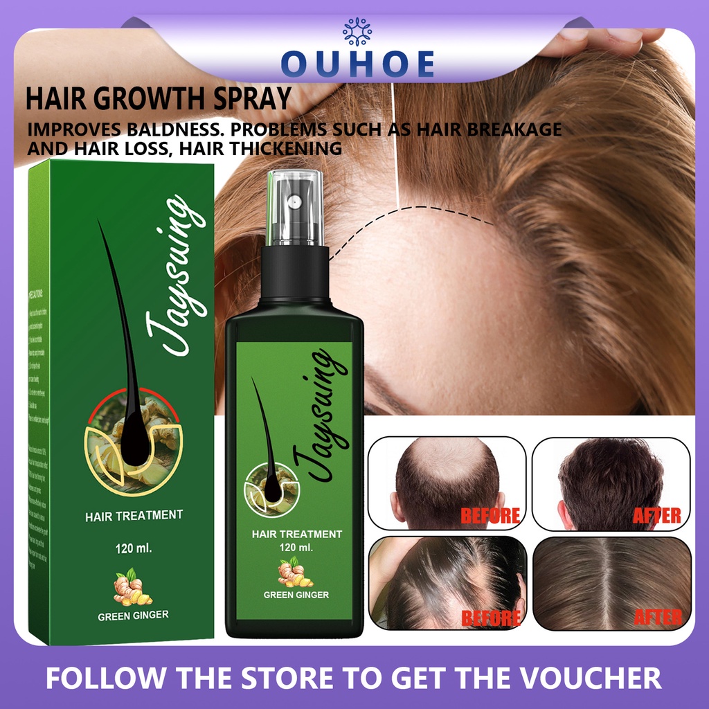 Jaysuing Hair Growth Solution Strengthen Hair Nourish Hair Roots Grow Thick  Scalp Massage Nutrient