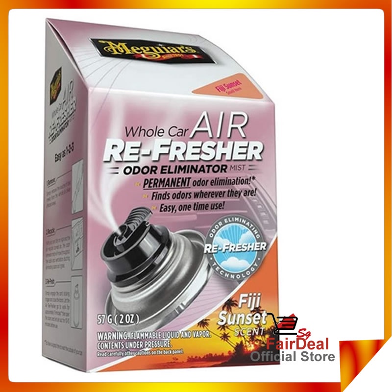 Meguiar's G201502EU Whole Car Air ReFresher Odour Eliminator Mist Fiji