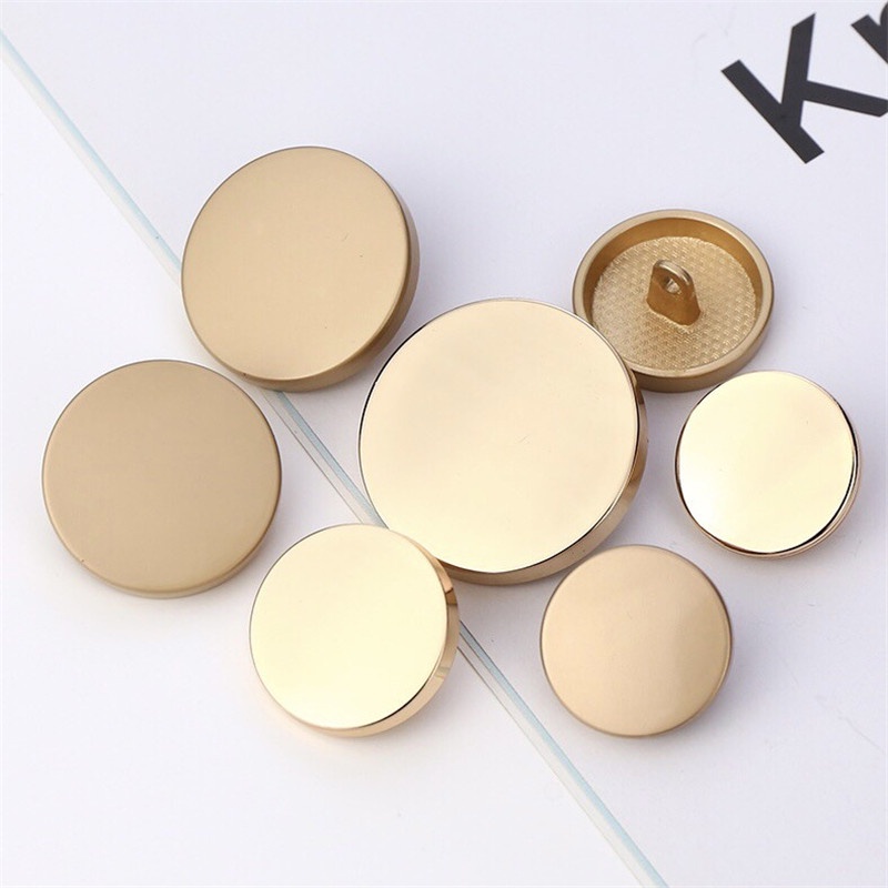 10pcs 10/15/20/25mm Black Metal Fashion Buttons for Clothing Mens ...