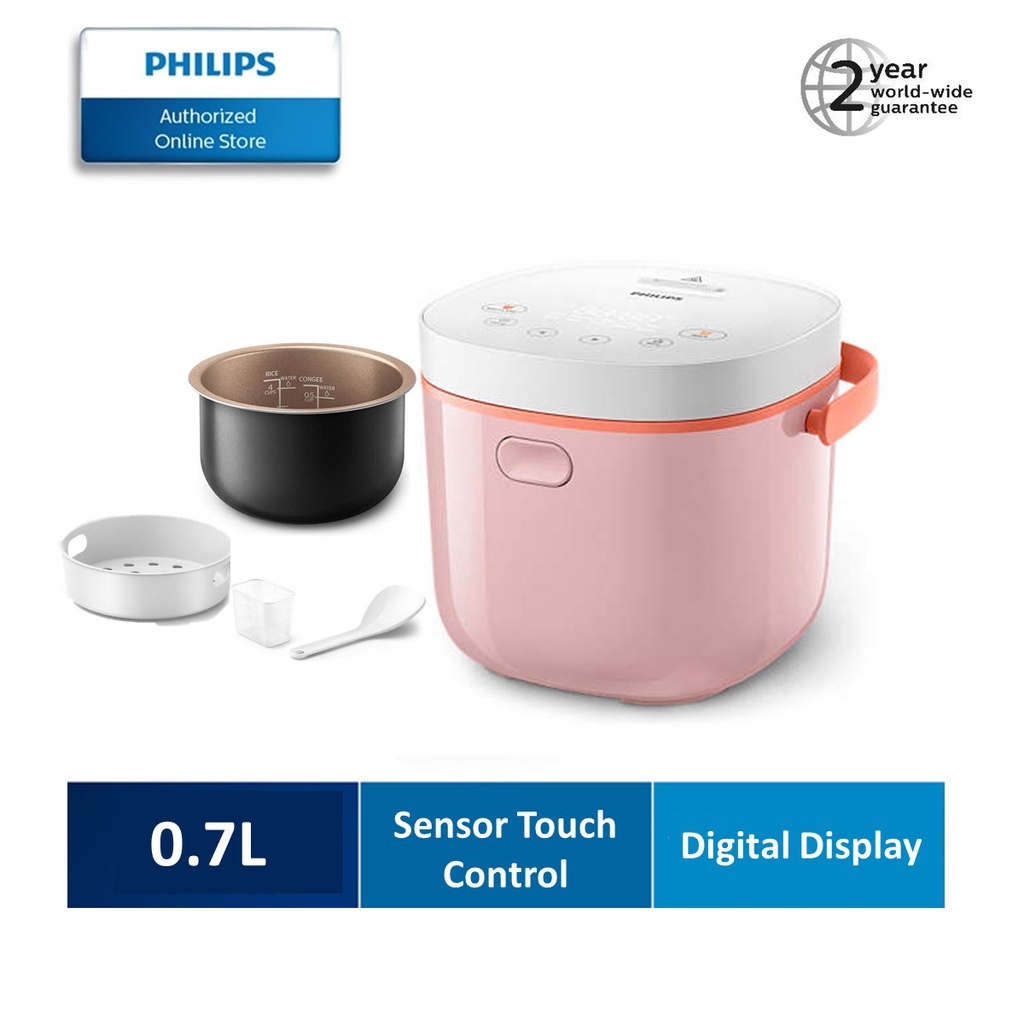 Philips HD3070 Viva Collection Mini Rice Cooker (HD3070) Shopee Singapore