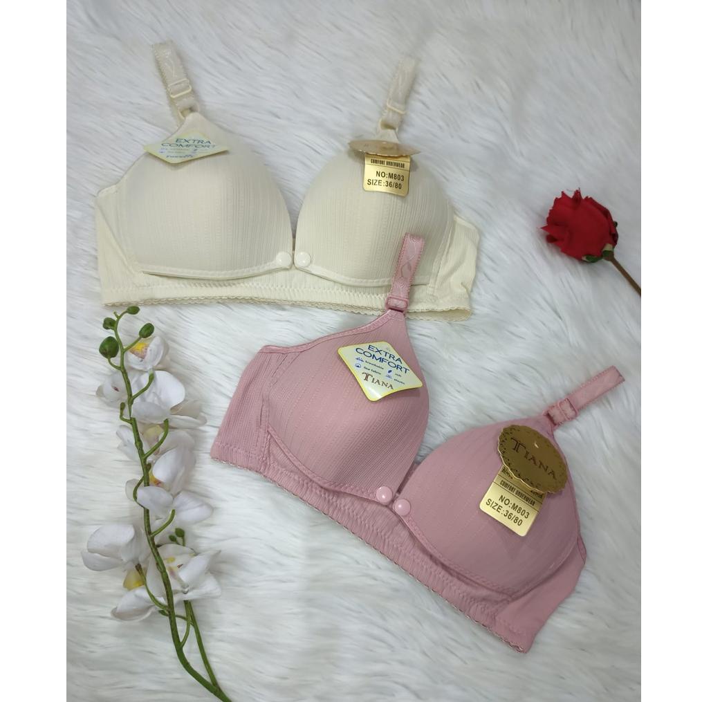 Breastfeeding BRA Button Hook/Thin Foam/Wireless Tn645 Get It Right