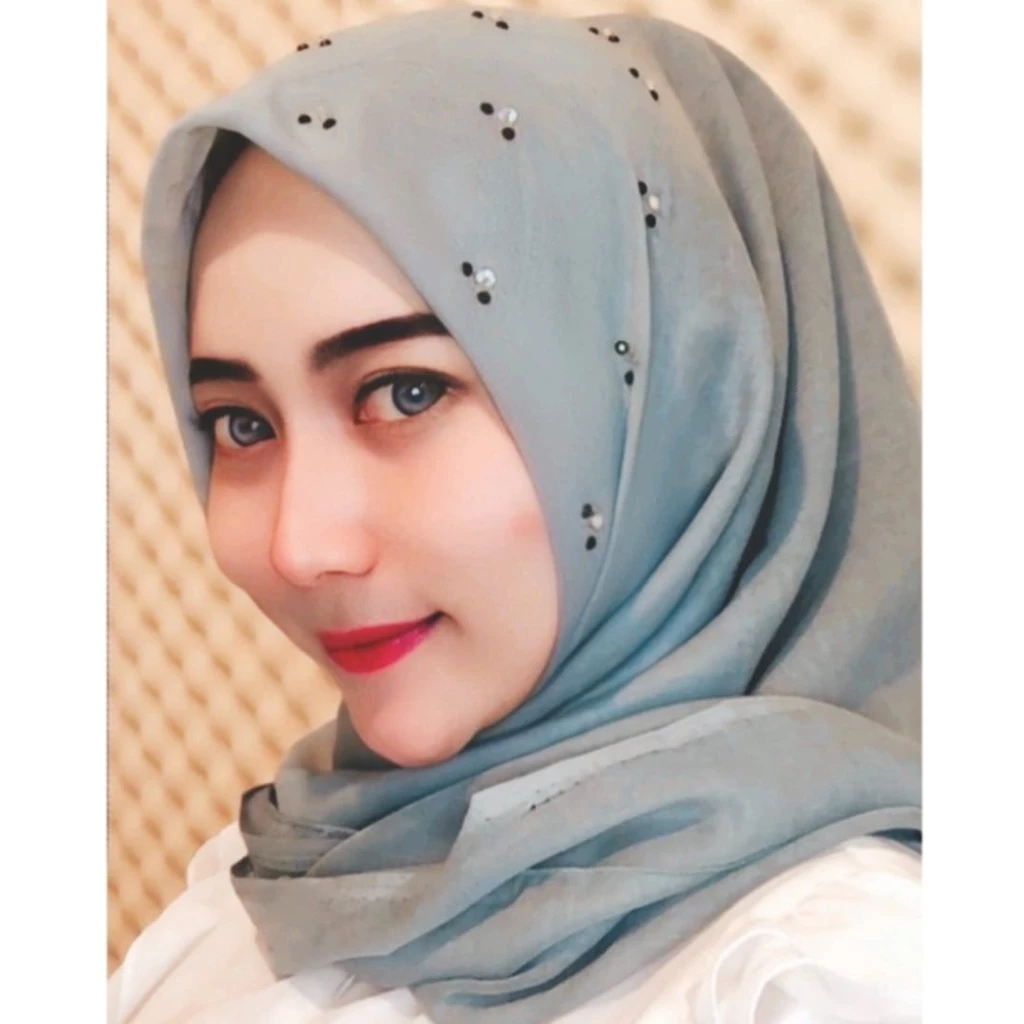 Jilbab Segi Empat Laser Payet Swaroski / Jilbab Segi Empat Payet Mutiara - Gambar 4