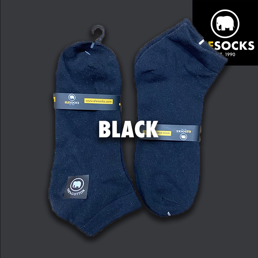 [EleSocks] XL Pure Cotton Ankle Socks High Thread Count Men's Large