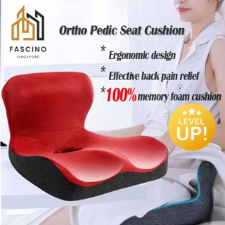 Comfortable Seat Cushion, Office Chair Seat Cushion, Memory Cotton Space  Cotton, Comfortable Sitting All Day - Ergonomic Tailbone, Back, Tailbone  Pain Relief Pad, Office Chair Support, Comfortable Seat Cushion For Car  Drivers 