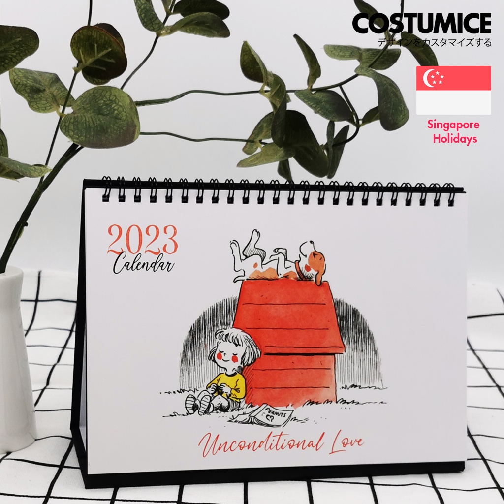 [SG Ready Stock] 2023 Lovely Dogs Singapore Desktop Calendar Shopee Singapore